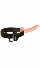 Load image into Gallery viewer, 10in Vibrating Hollow Strap On - Beige