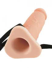 Load image into Gallery viewer, 8 Inches Silicone Hollow Extension Beige