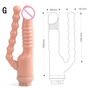 Pink Sex Machine Gun Silicone Vibrators Automatic Thrusting Massage Remote Control Love Machines G-spot Vibrators Sex Toys E5-45