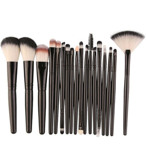 18pcs Makeup Brushes